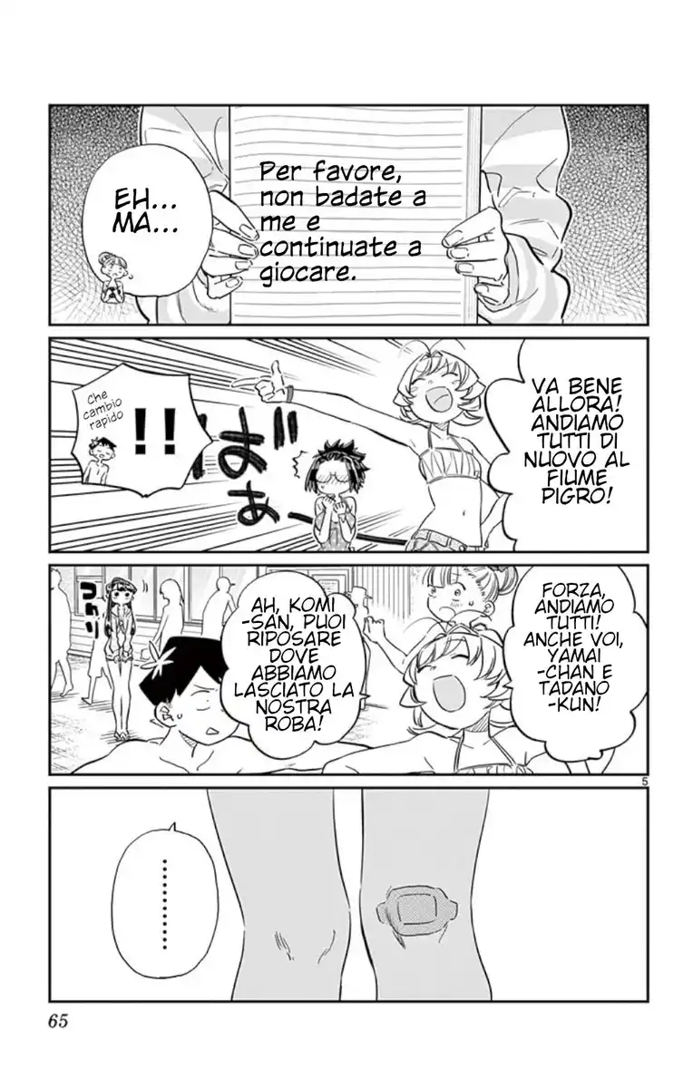 Komi-san wa Komyushou Desu. Capitolo 40 page 5