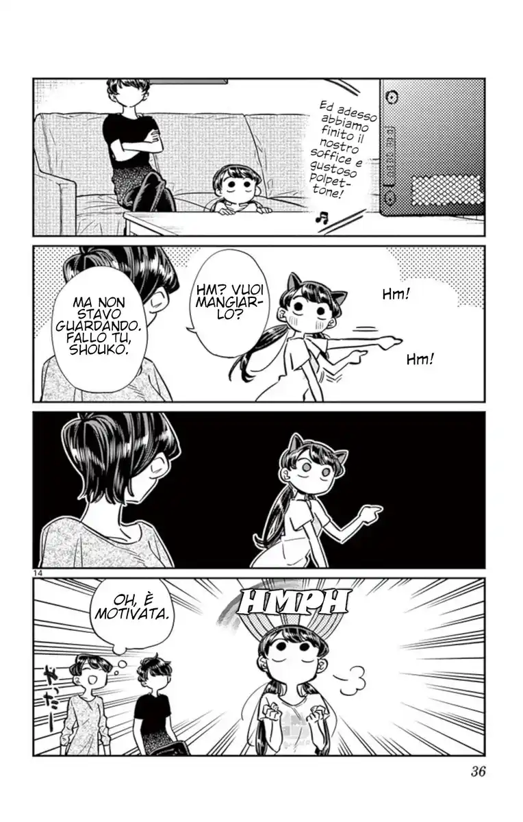 Komi-san wa Komyushou Desu. Capitolo 49 page 14