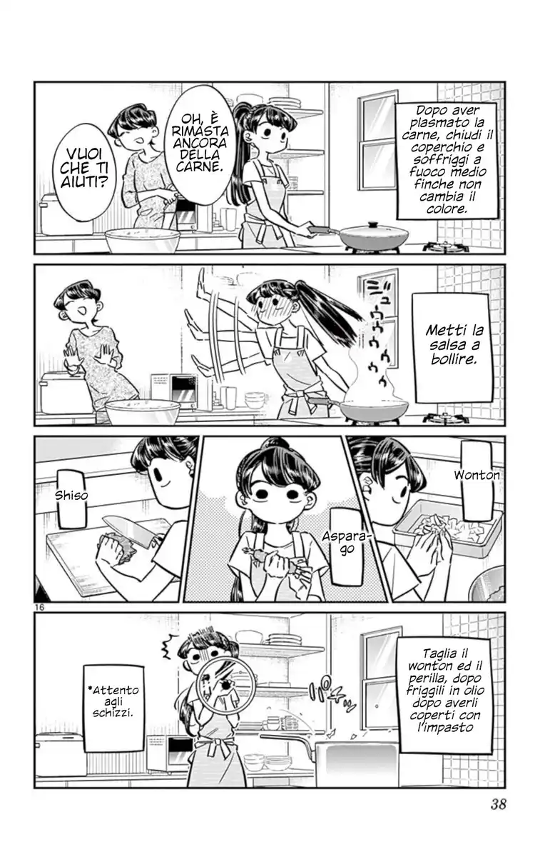 Komi-san wa Komyushou Desu. Capitolo 49 page 16