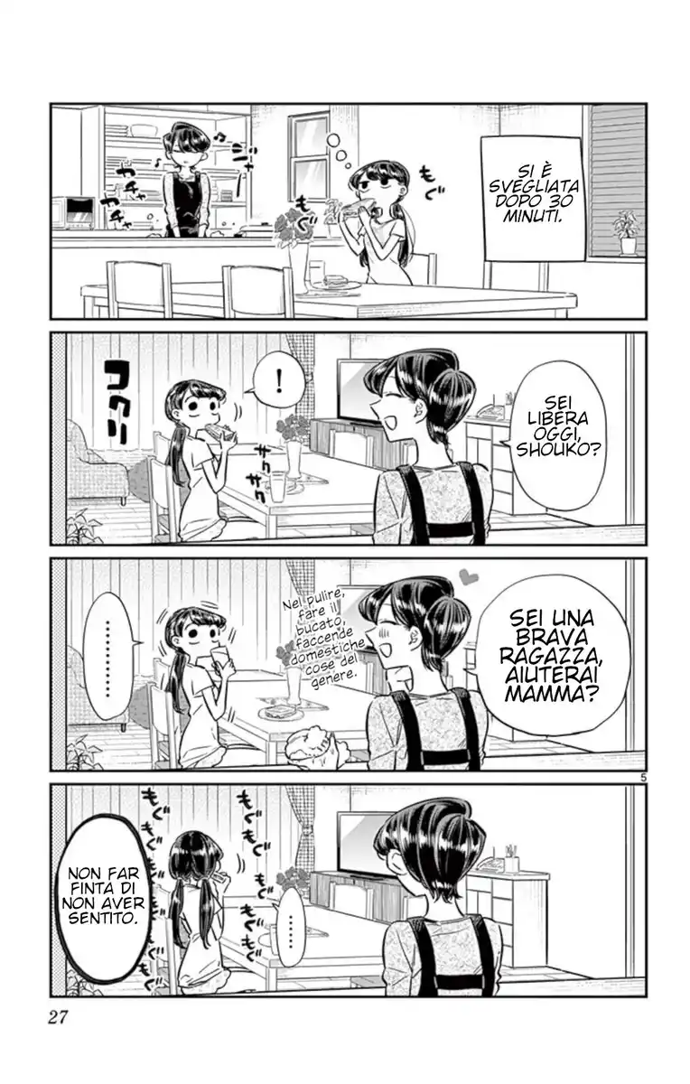 Komi-san wa Komyushou Desu. Capitolo 49 page 5