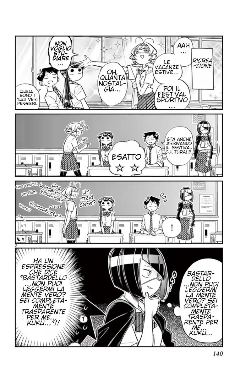 Komi-san wa Komyushou Desu. Capitolo 56 page 2