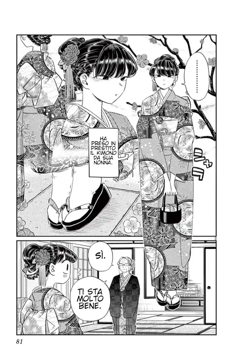 Komi-san wa Komyushou Desu. Capitolo 92 page 3