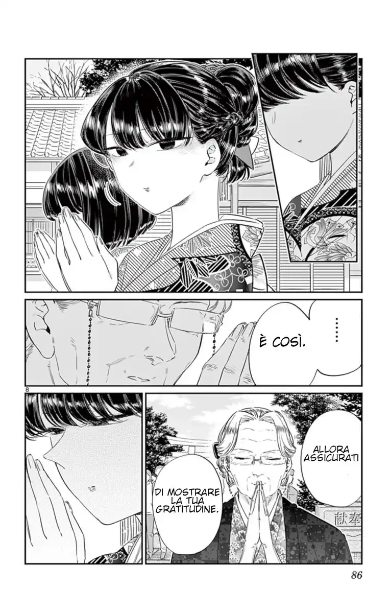 Komi-san wa Komyushou Desu. Capitolo 92 page 8