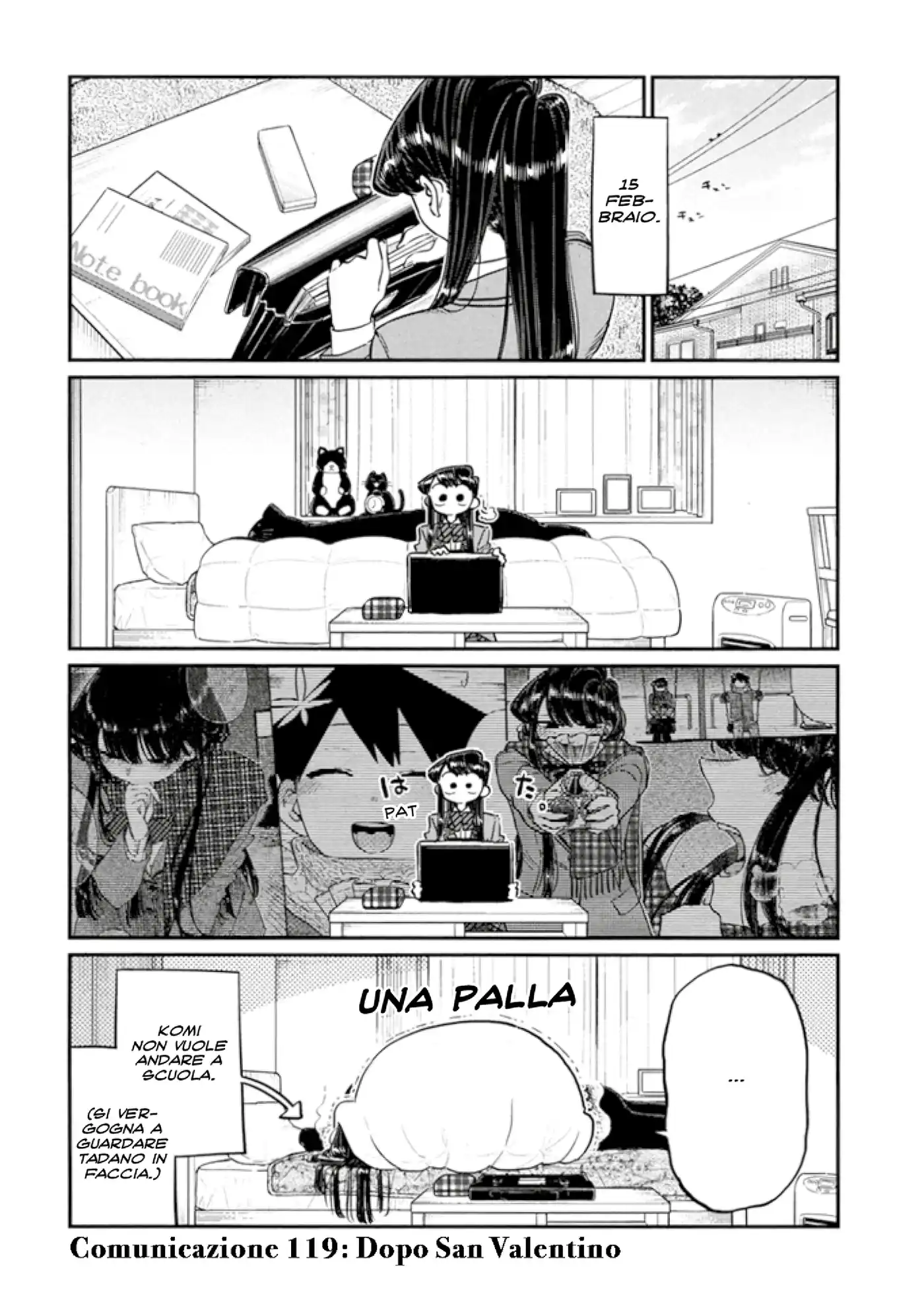 Komi-san wa Komyushou Desu. Capitolo 119 page 1