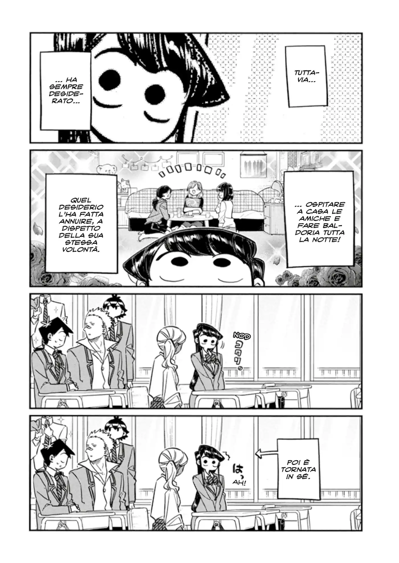 Komi-san wa Komyushou Desu. Capitolo 142 page 3