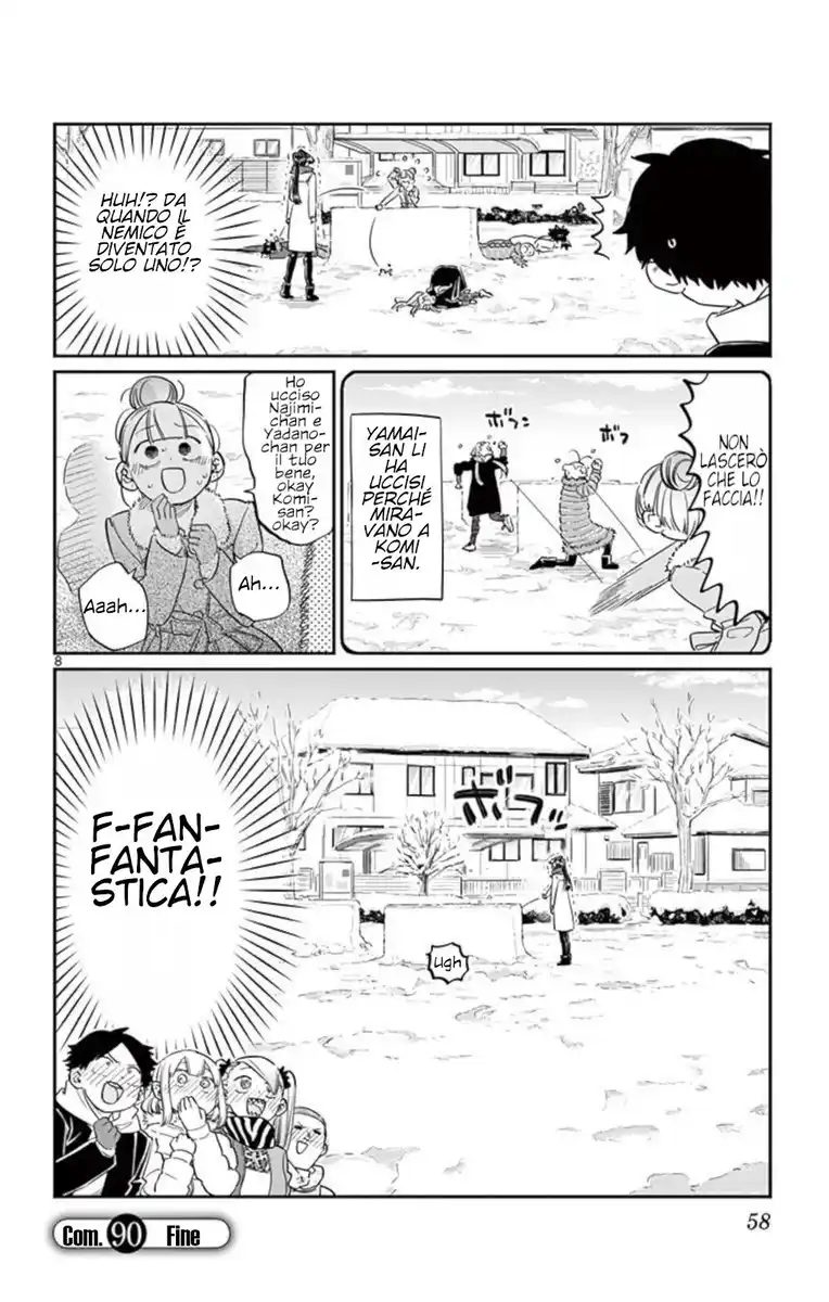 Komi-san wa Komyushou Desu. Capitolo 90 page 8