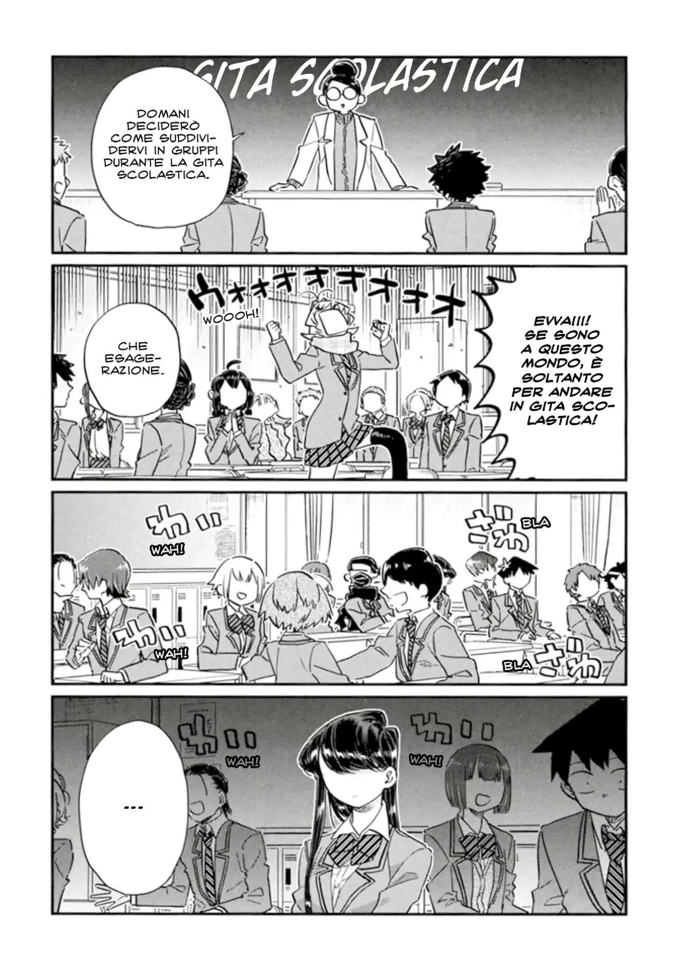 Komi-san wa Komyushou Desu. Capitolo 103 page 1