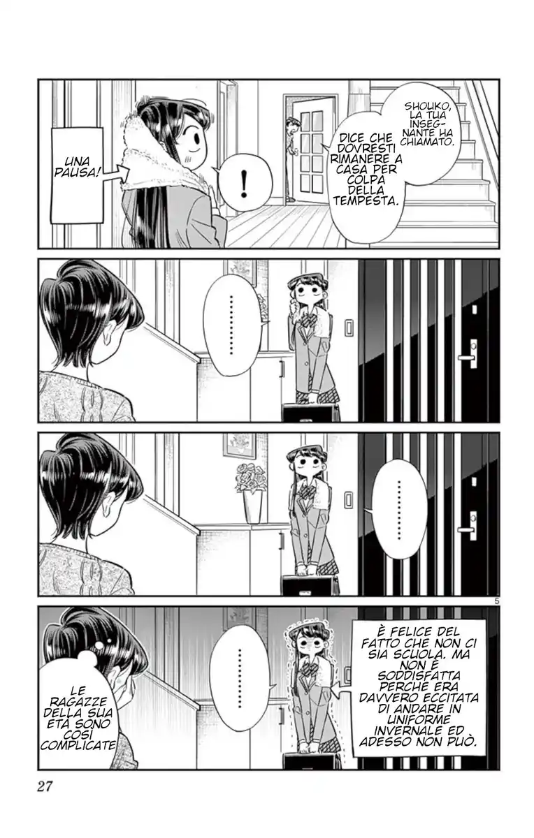 Komi-san wa Komyushou Desu. Capitolo 59 page 5