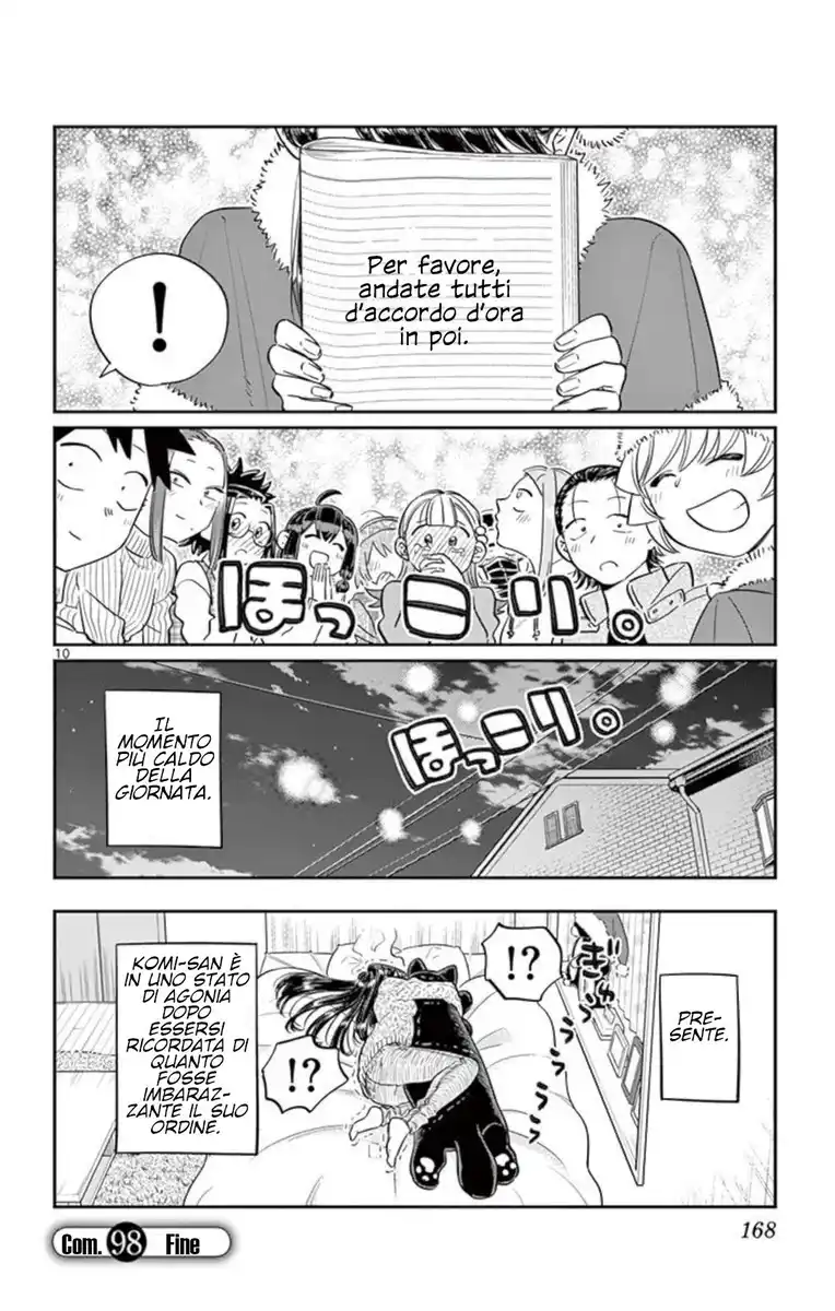 Komi-san wa Komyushou Desu. Capitolo 98 page 8