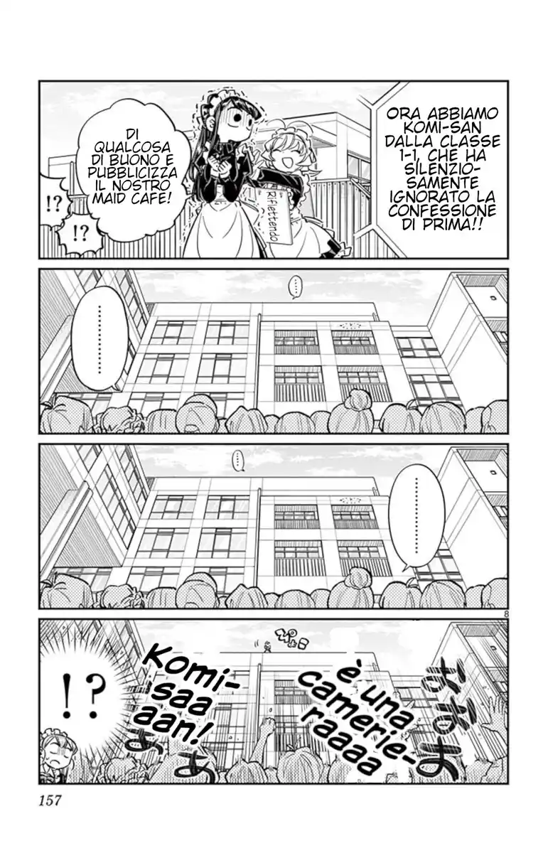 Komi-san wa Komyushou Desu. Capitolo 70 page 8