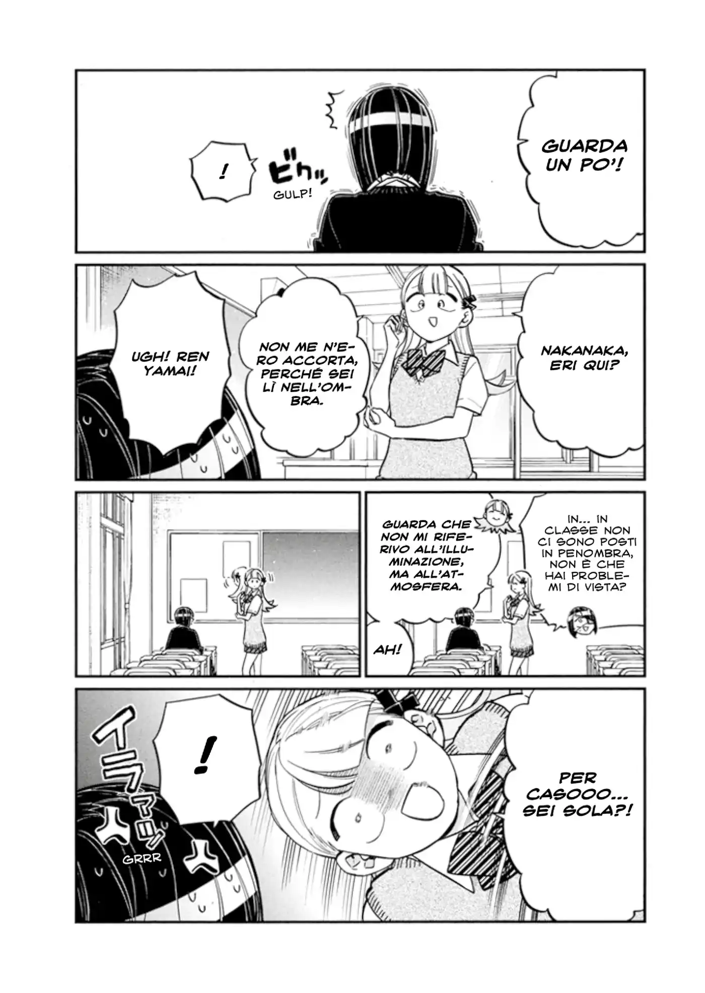 Komi-san wa Komyushou Desu. Capitolo 154 page 4