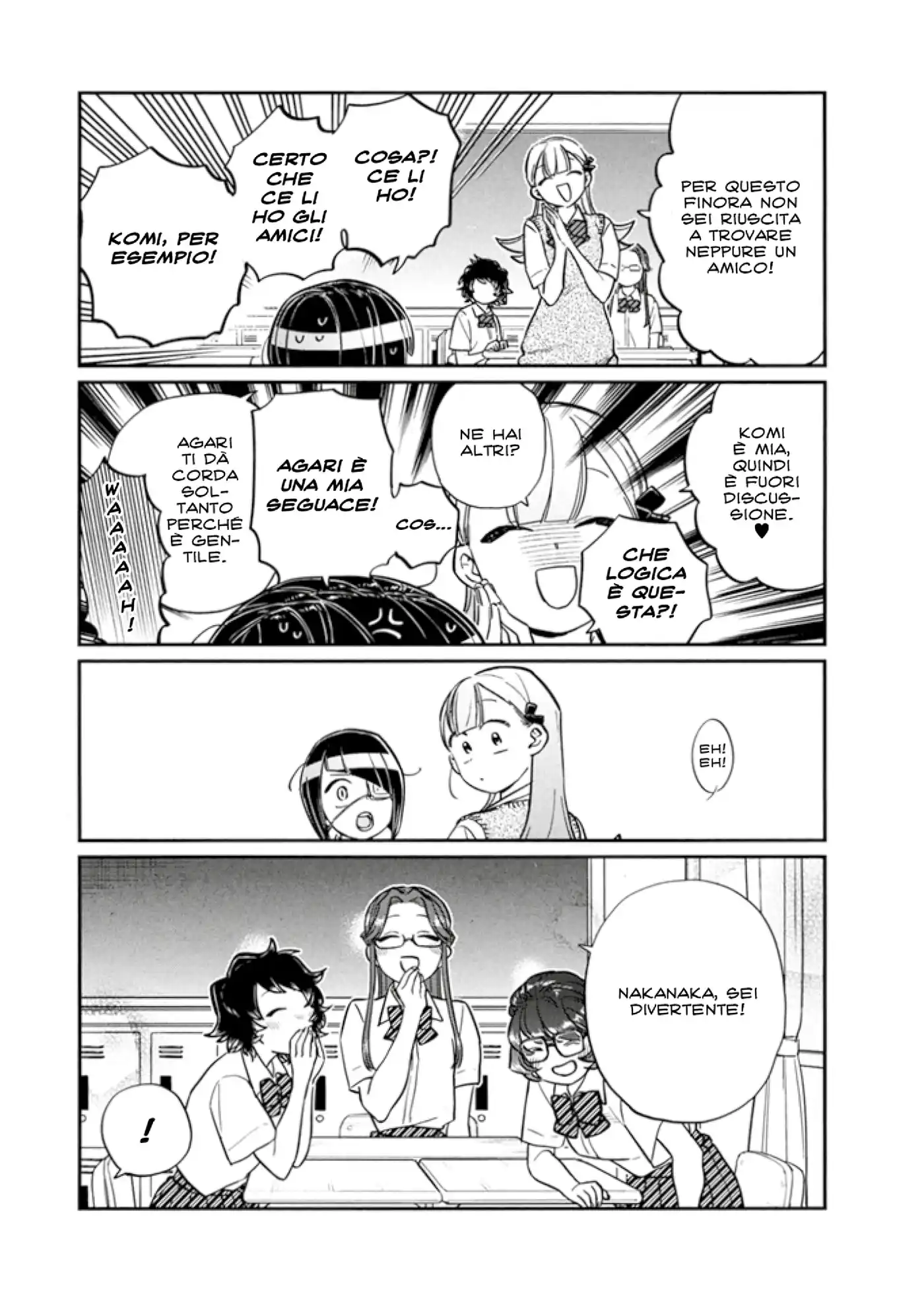 Komi-san wa Komyushou Desu. Capitolo 154 page 9