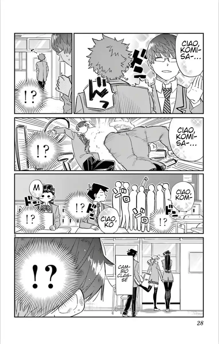 Komi-san wa Komyushou Desu. Capitolo 102 page 8