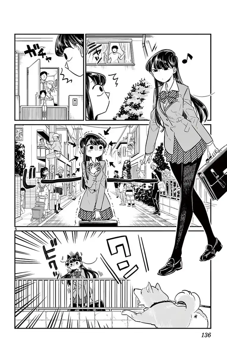 Komi-san wa Komyushou Desu. Capitolo 15 page 5