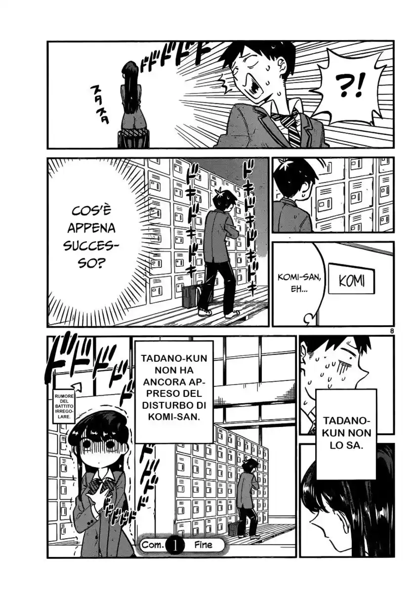 Komi-san wa Komyushou Desu. Capitolo 01 page 10