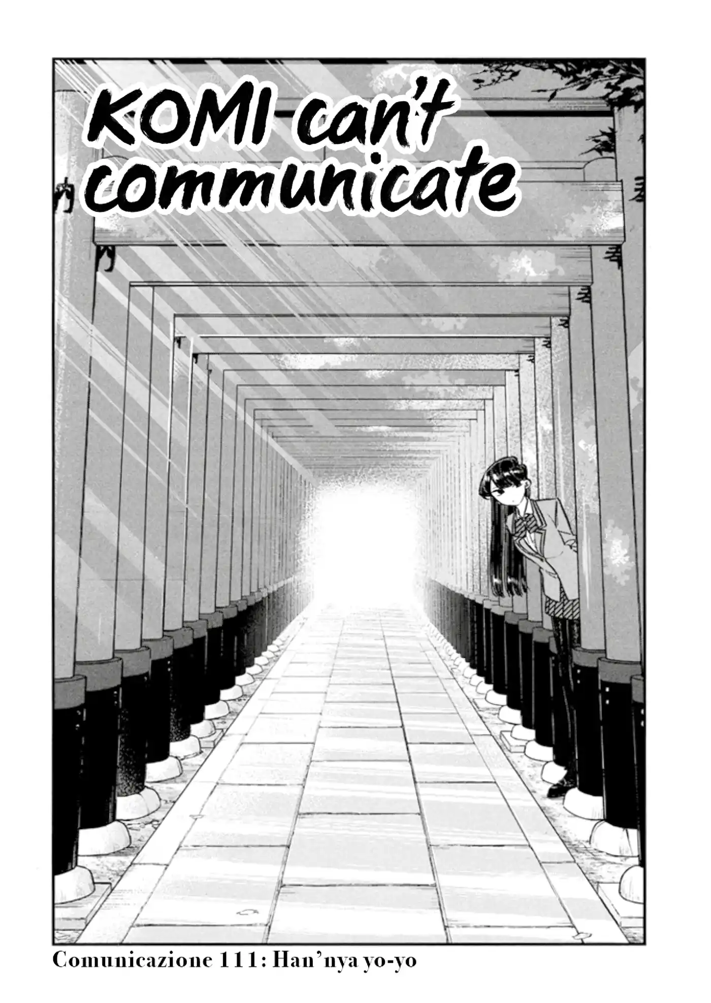 Komi-san wa Komyushou Desu. Capitolo 111 page 1