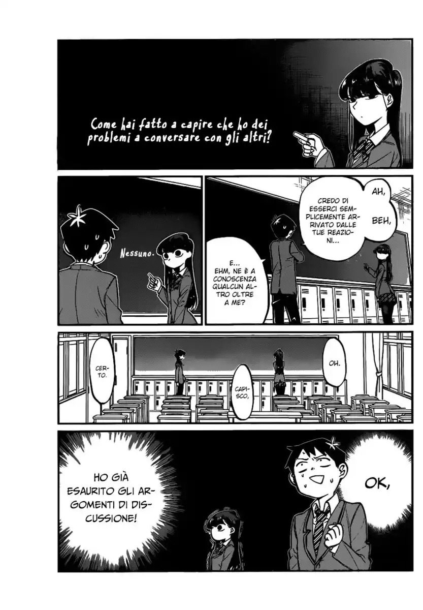 Komi-san wa Komyushou Desu. Capitolo 05 page 3