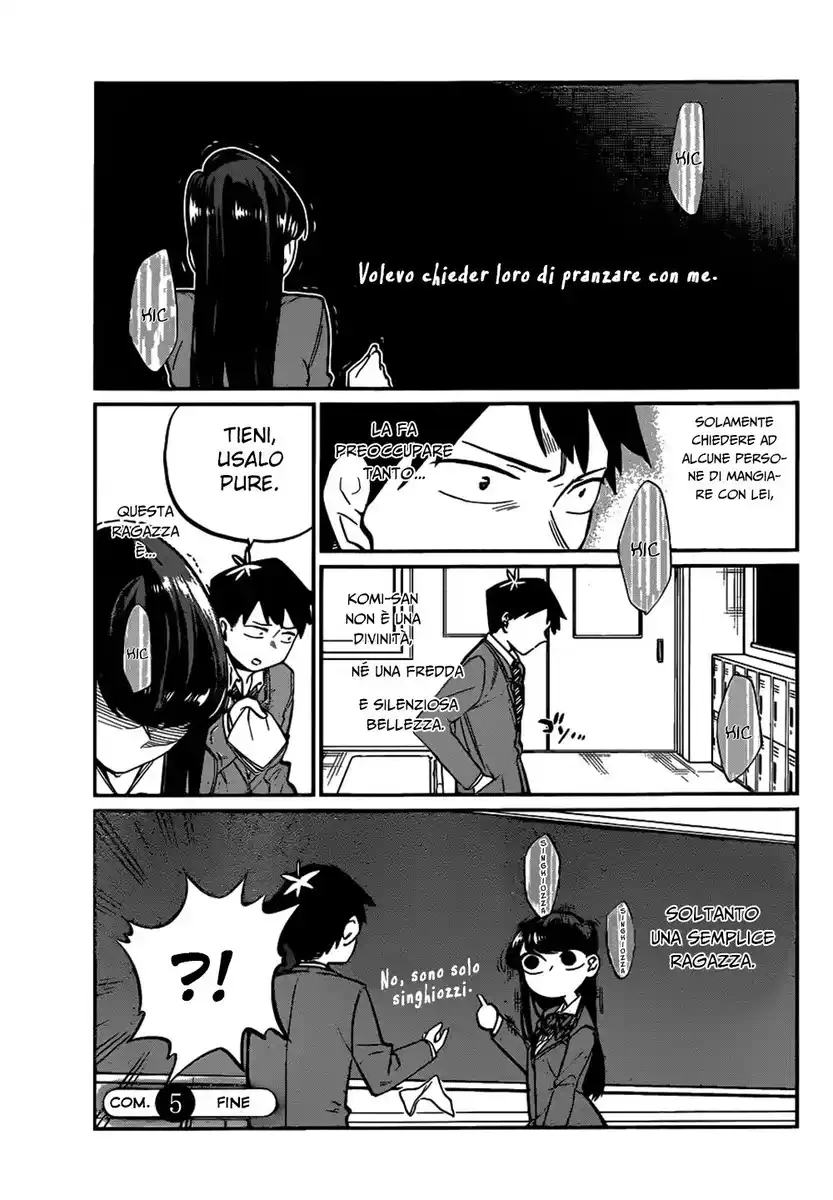 Komi-san wa Komyushou Desu. Capitolo 05 page 9