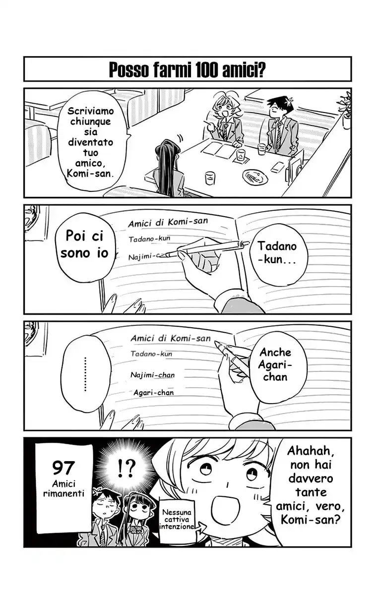 Komi-san wa Komyushou Desu. Capitolo 19.5 page 1