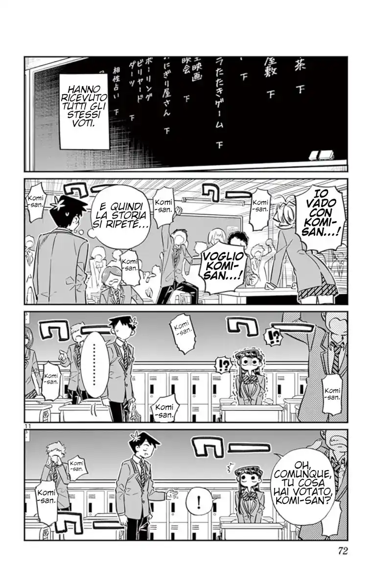 Komi-san wa Komyushou Desu. Capitolo 62 page 13