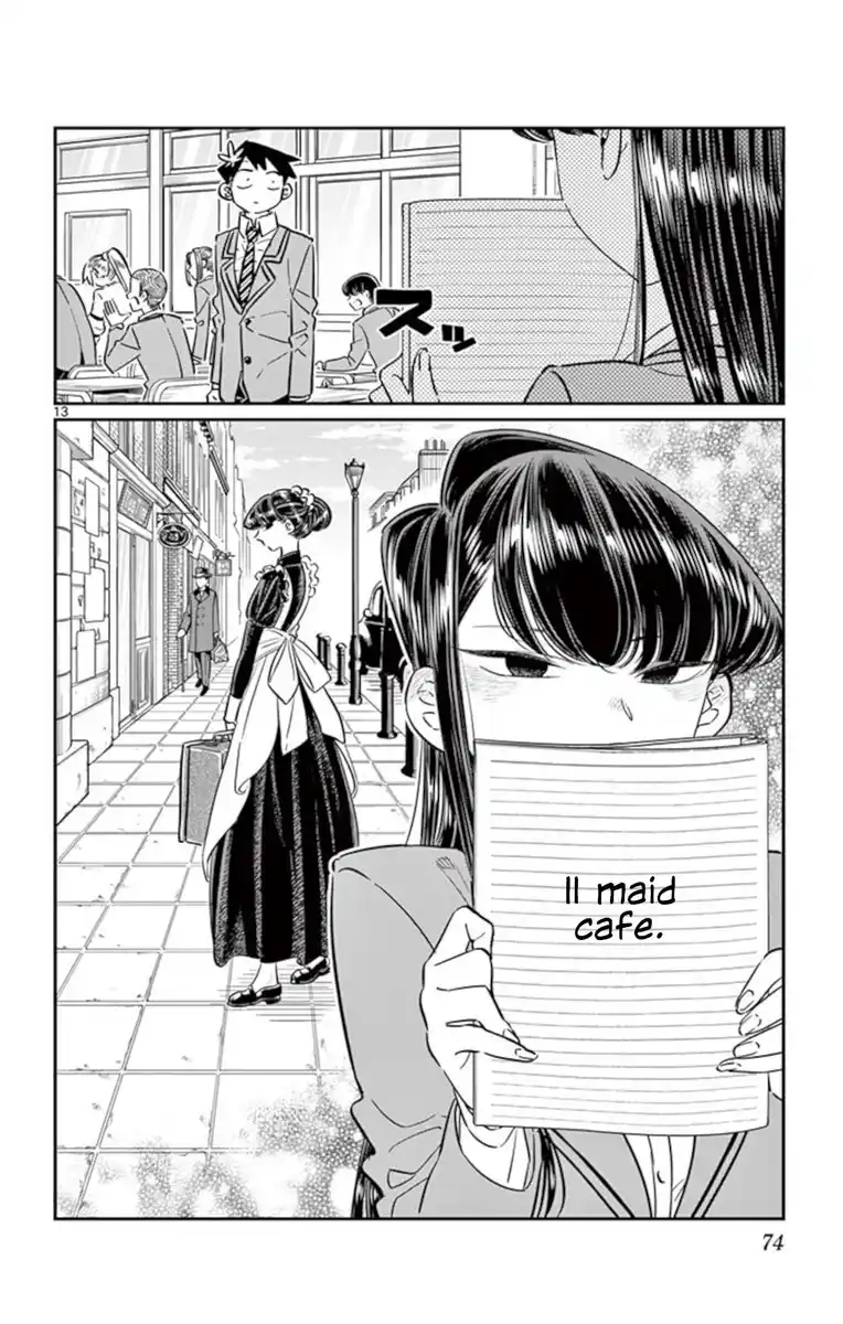 Komi-san wa Komyushou Desu. Capitolo 62 page 15