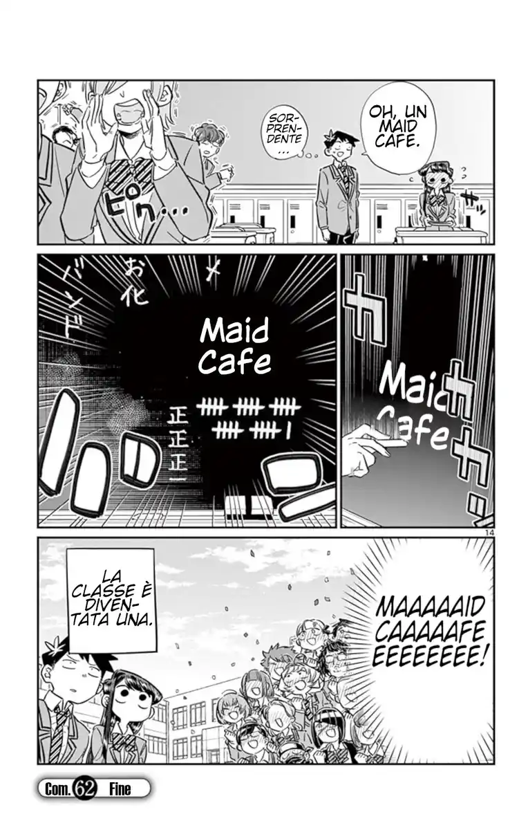 Komi-san wa Komyushou Desu. Capitolo 62 page 16