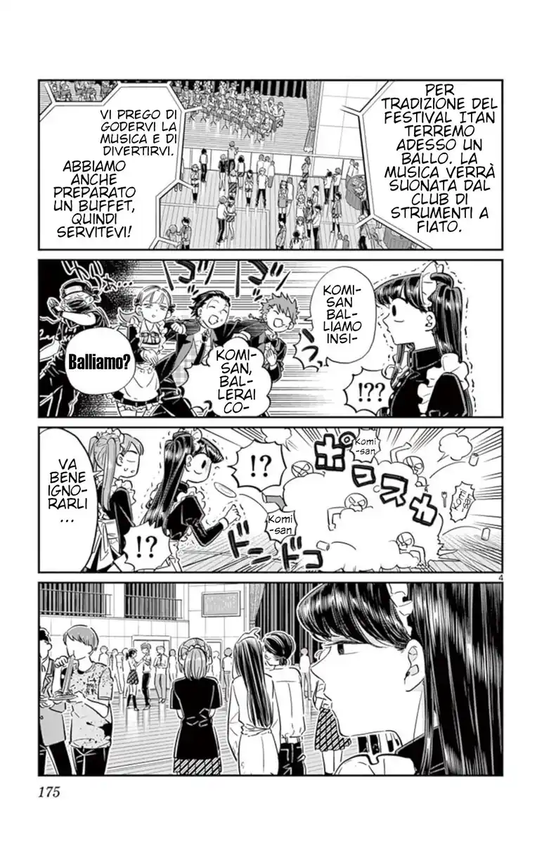 Komi-san wa Komyushou Desu. Capitolo 72 page 4