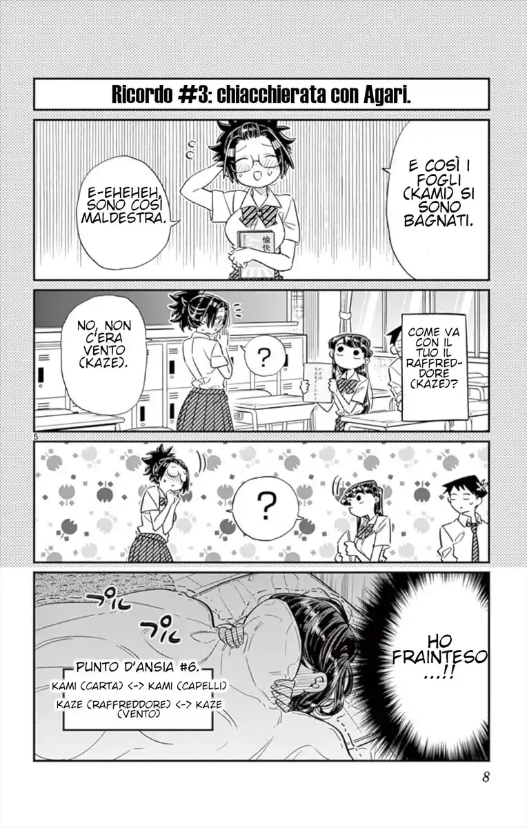 Komi-san wa Komyushou Desu. Capitolo 35 page 8