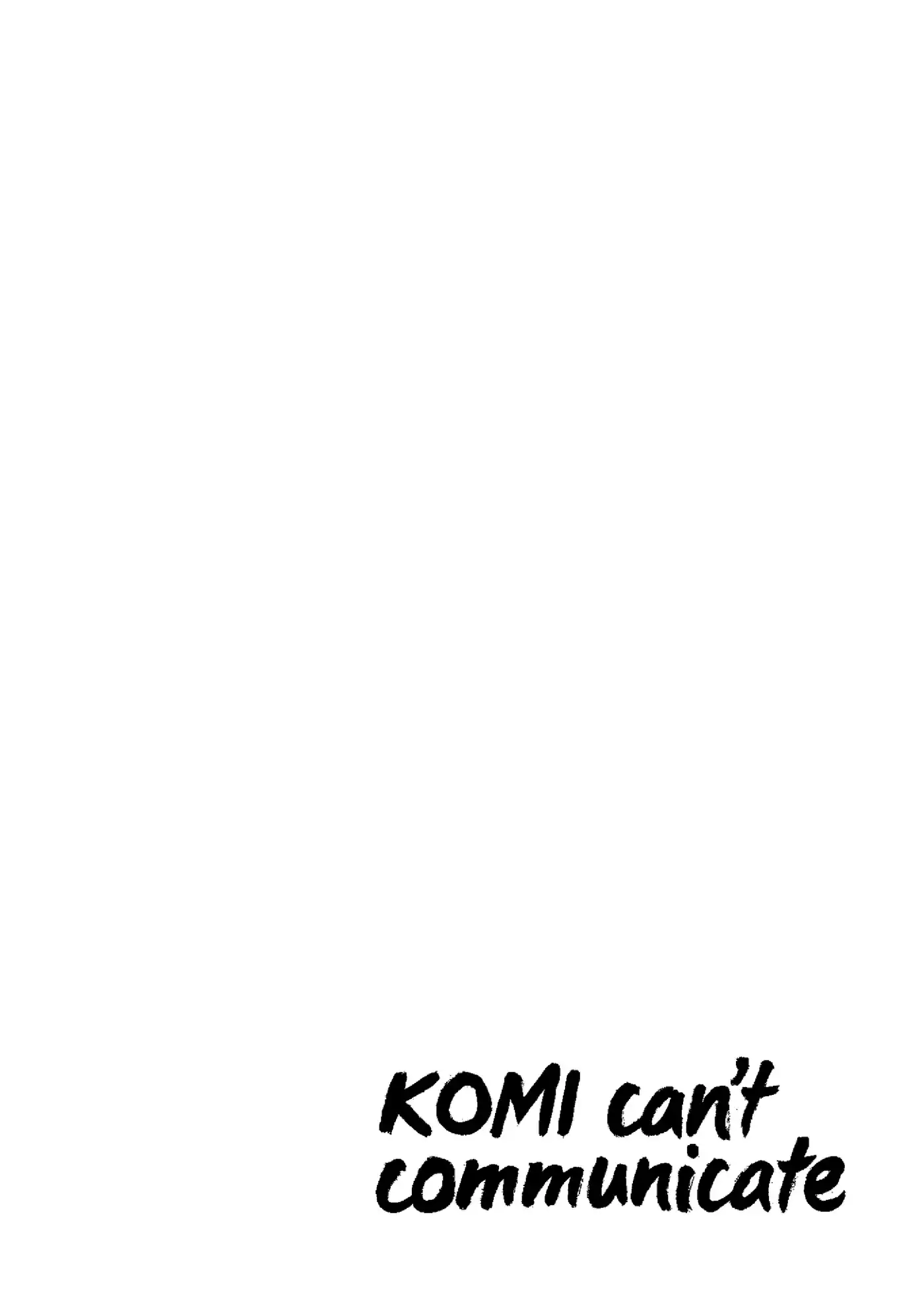 Komi-san wa Komyushou Desu. Capitolo 144 page 20