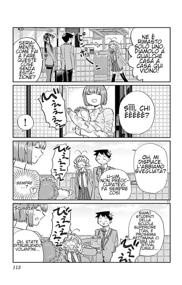 Komi-san wa Komyushou Desu. Capitolo 65 page 11