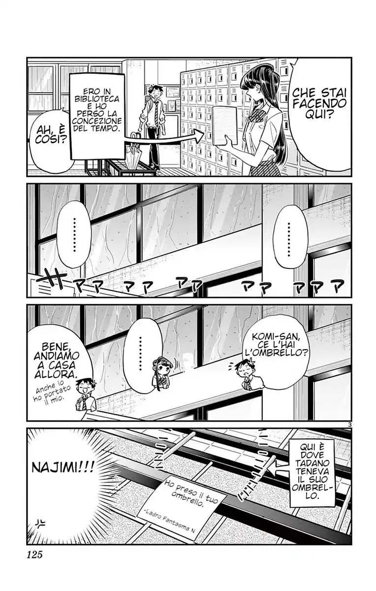 Komi-san wa Komyushou Desu. Capitolo 30 page 3