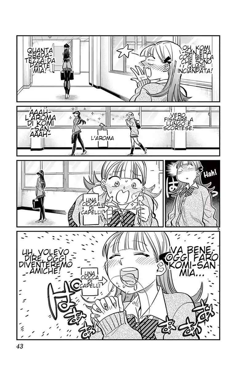 Komi-san wa Komyushou Desu. Capitolo 23 page 5