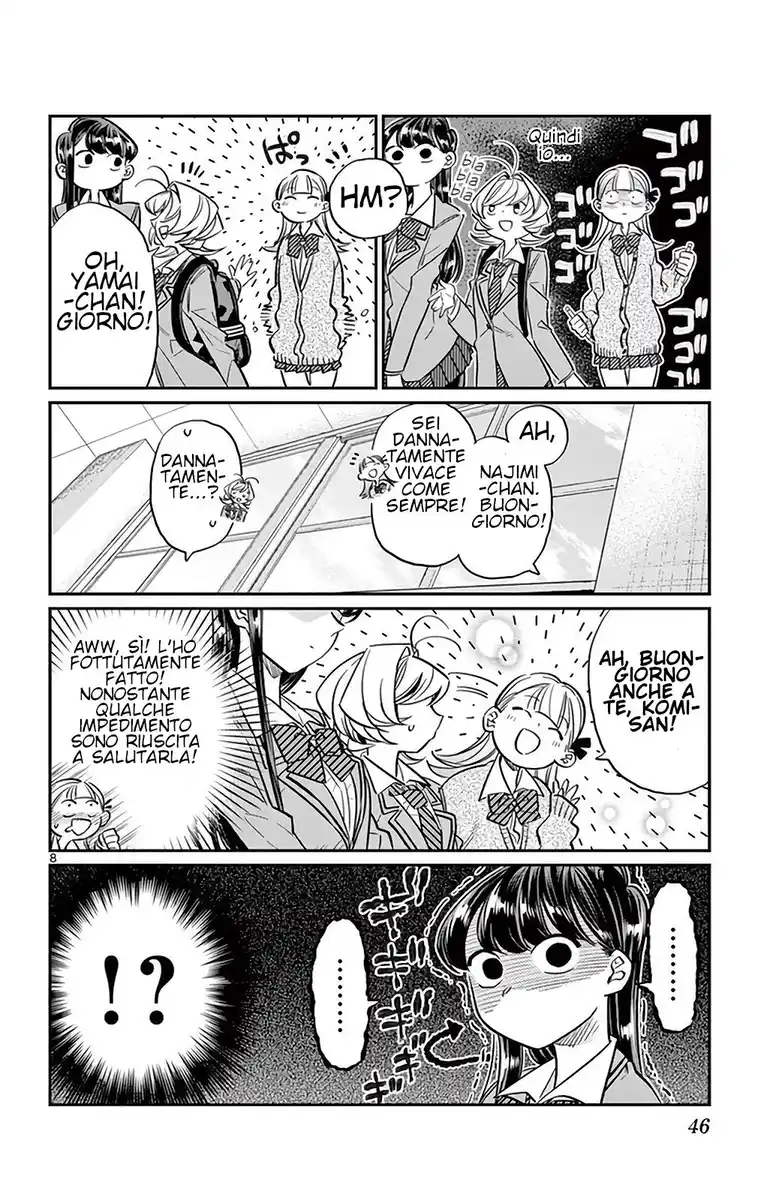 Komi-san wa Komyushou Desu. Capitolo 23 page 8