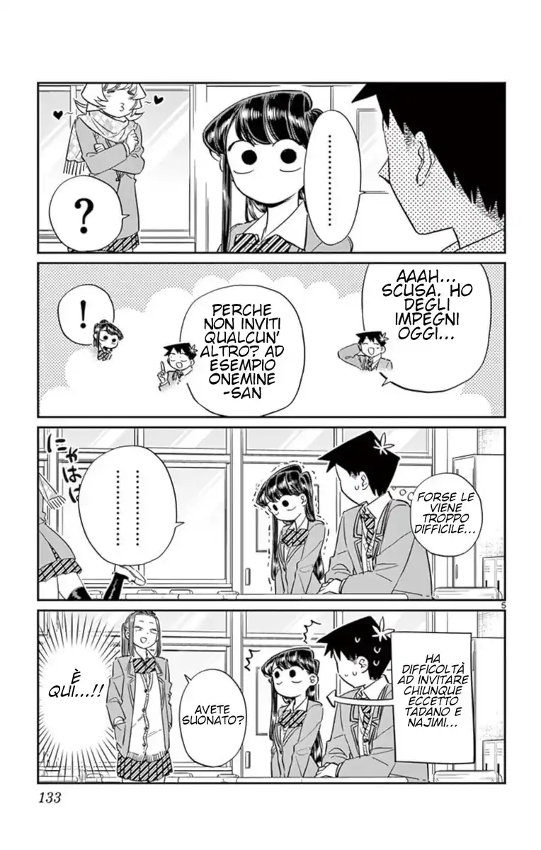 Komi-san wa Komyushou Desu. Capitolo 81 page 5