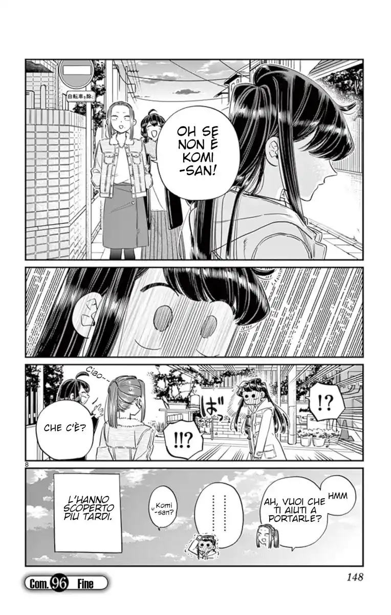 Komi-san wa Komyushou Desu. Capitolo 96 page 8