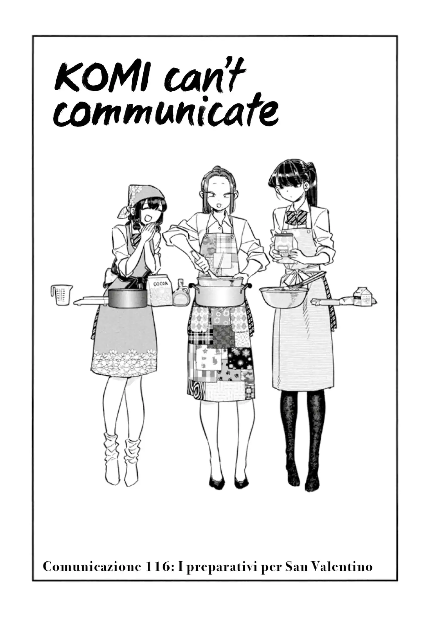 Komi-san wa Komyushou Desu. Capitolo 116 page 3