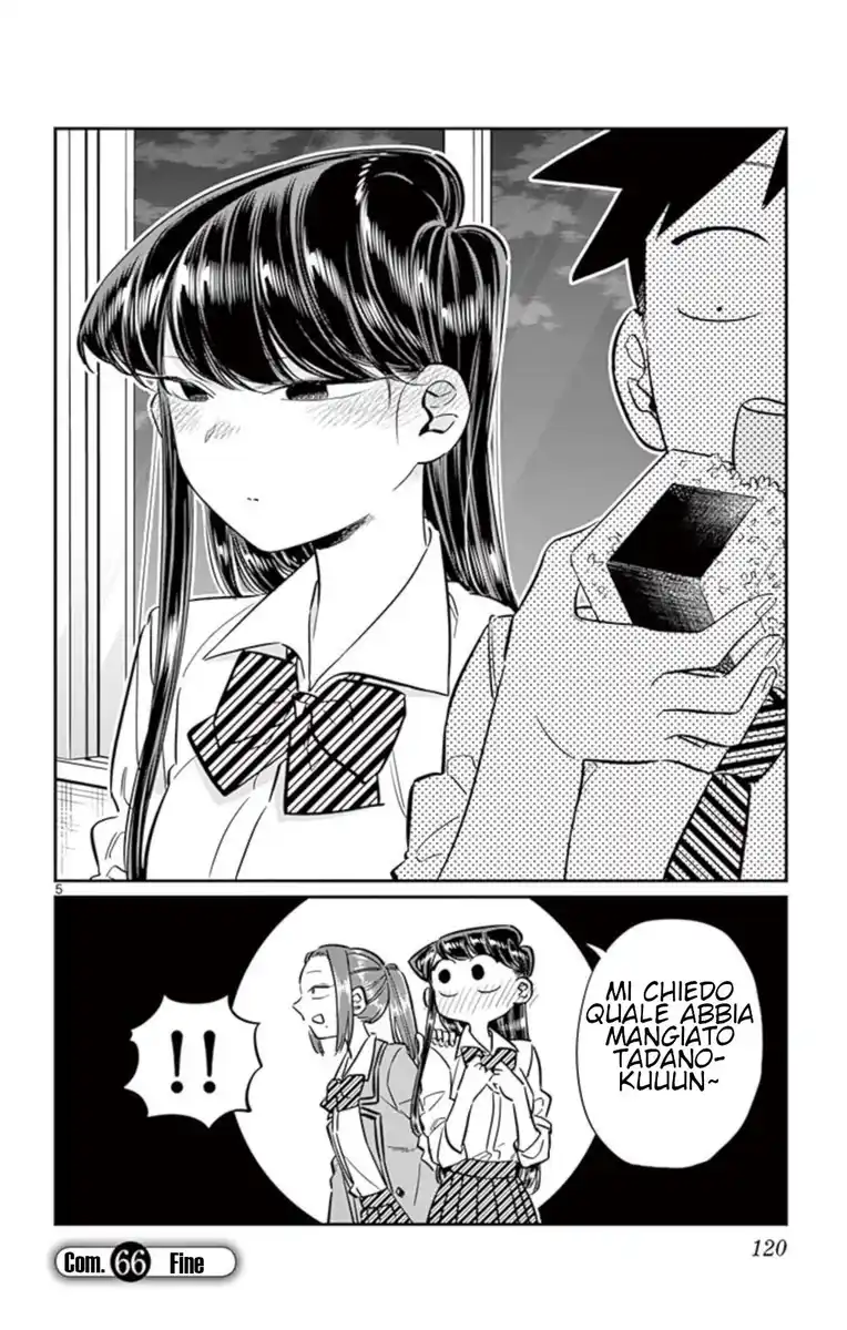 Komi-san wa Komyushou Desu. Capitolo 66 page 5