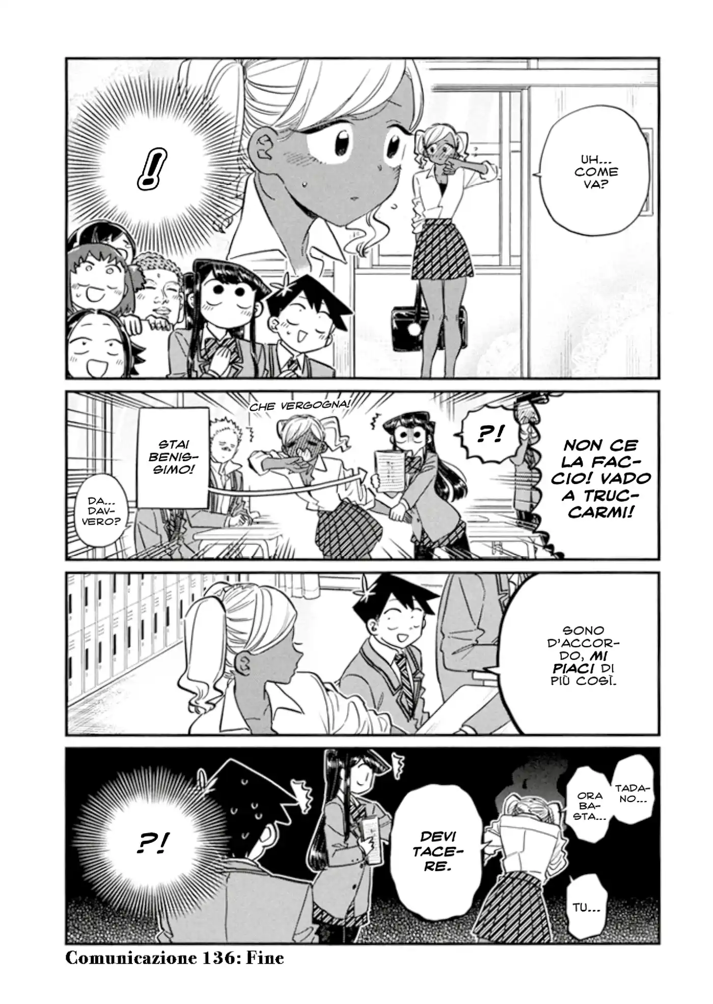 Komi-san wa Komyushou Desu. Capitolo 136 page 7