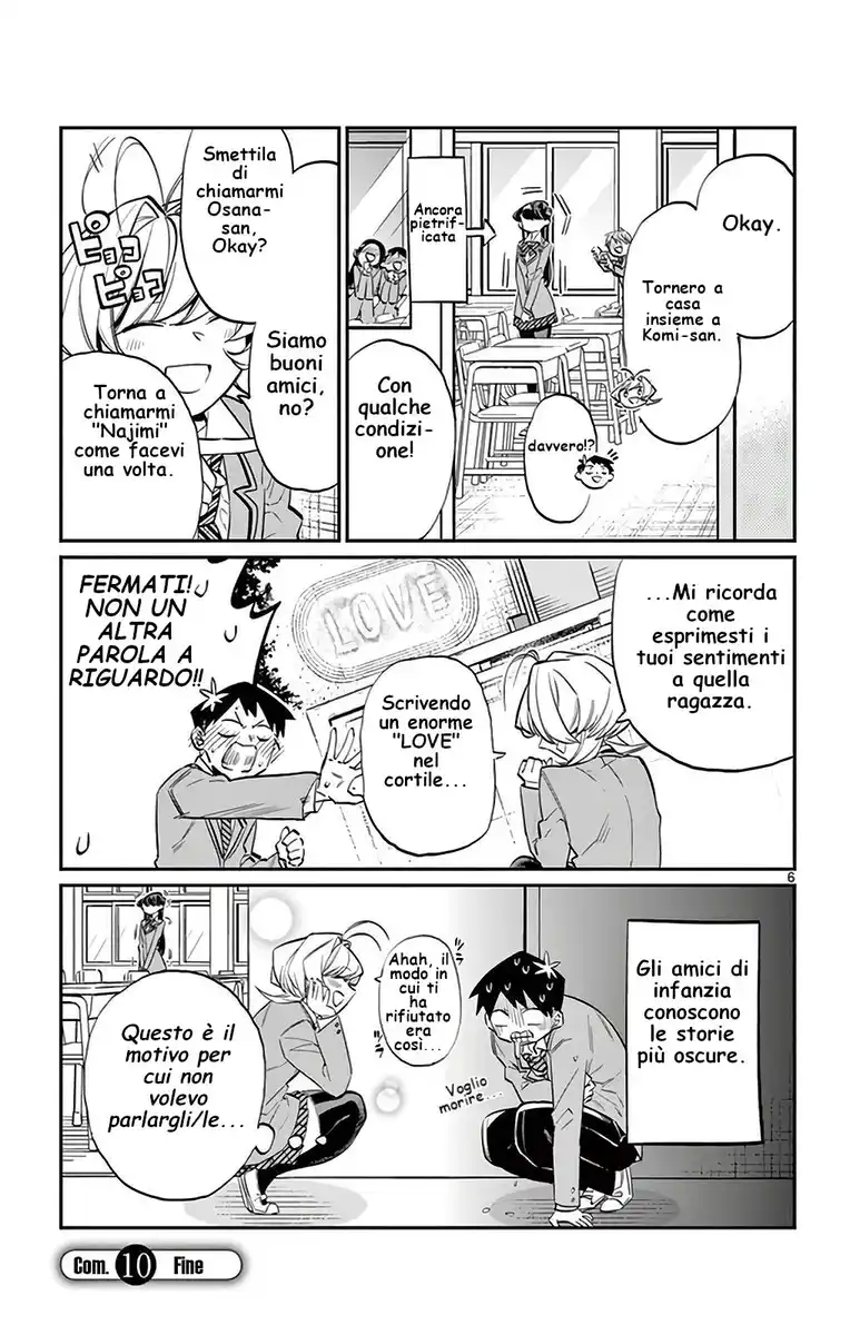 Komi-san wa Komyushou Desu. Capitolo 10 page 6