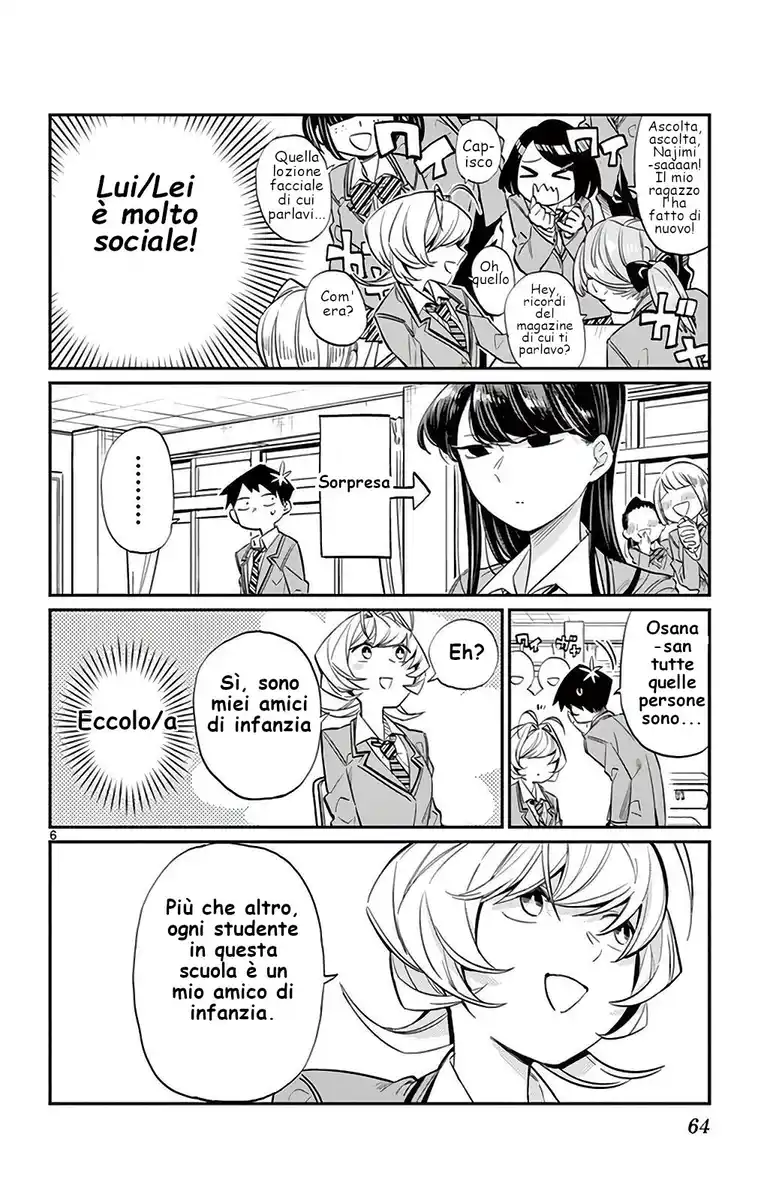 Komi-san wa Komyushou Desu. Capitolo 09 page 6