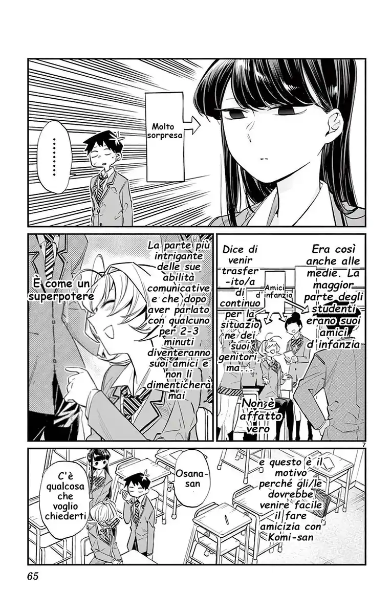 Komi-san wa Komyushou Desu. Capitolo 09 page 7