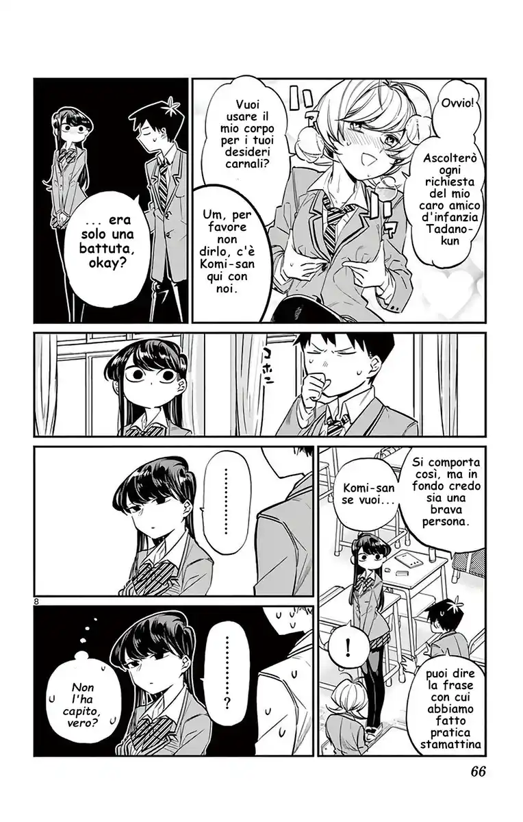 Komi-san wa Komyushou Desu. Capitolo 09 page 8