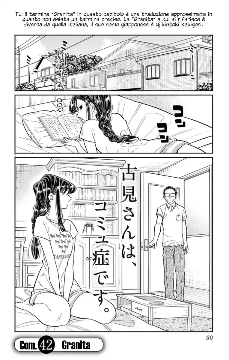 Komi-san wa Komyushou Desu. Capitolo 42 page 1