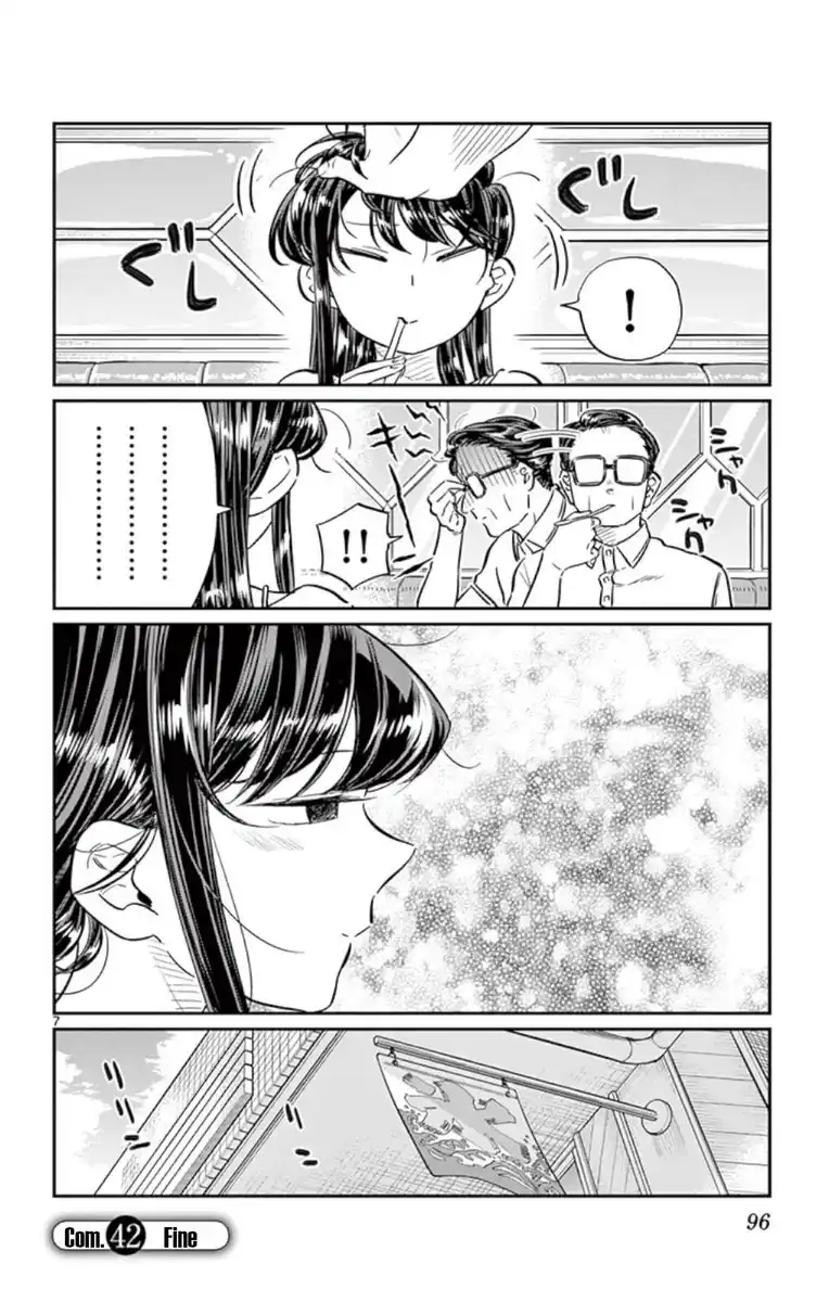 Komi-san wa Komyushou Desu. Capitolo 42 page 7