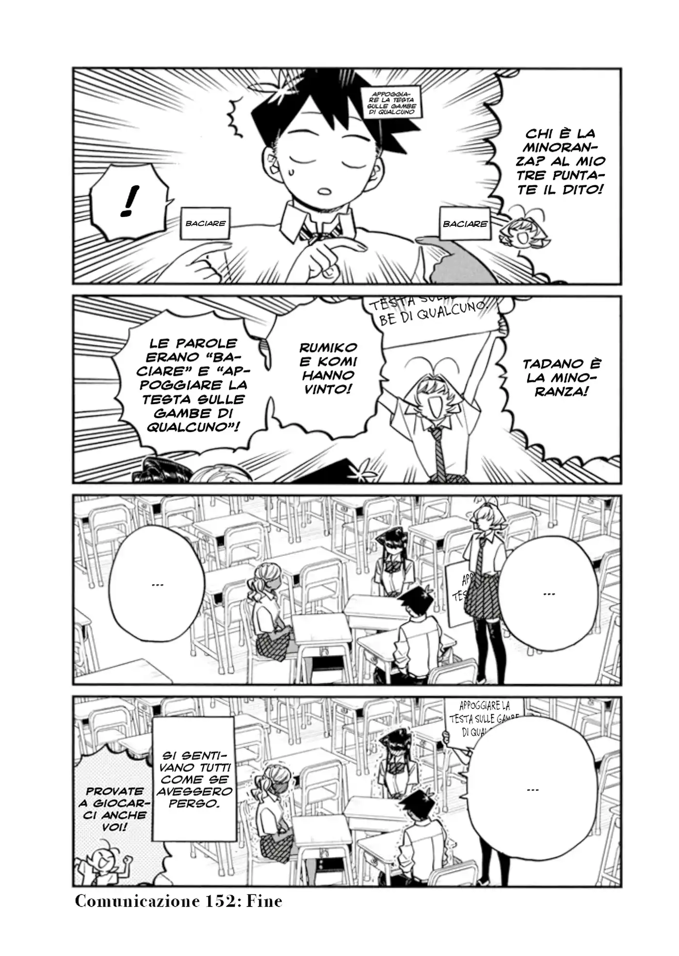 Komi-san wa Komyushou Desu. Capitolo 152 page 8