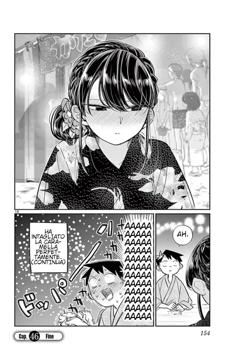 Komi-san wa Komyushou Desu. Capitolo 46 page 18