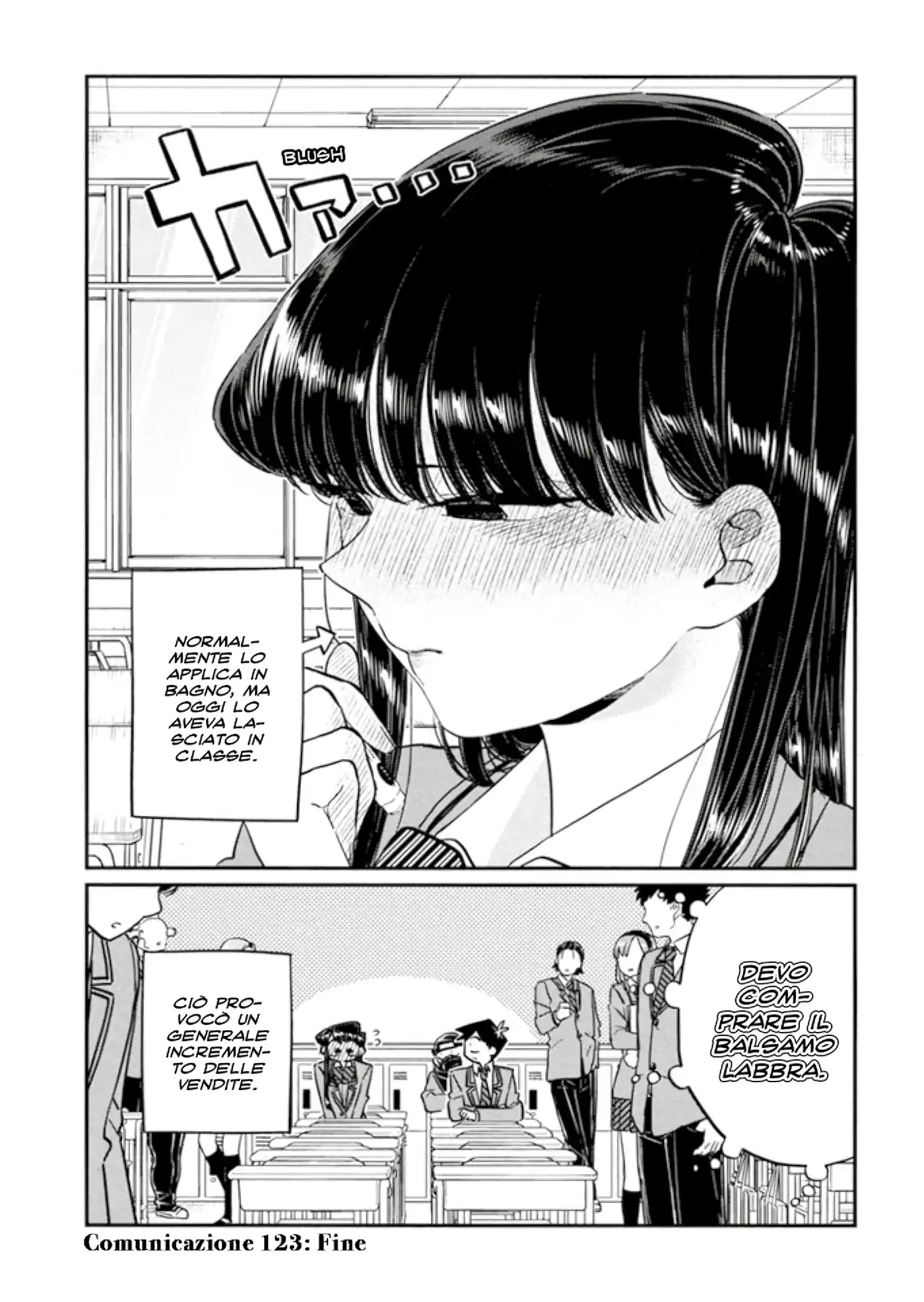 Komi-san wa Komyushou Desu. Capitolo 123 page 4