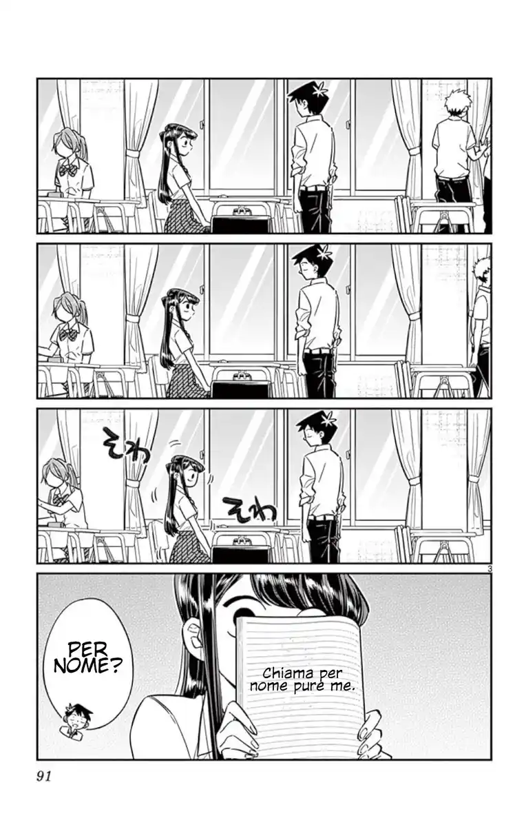 Komi-san wa Komyushou Desu. Capitolo 53 page 3