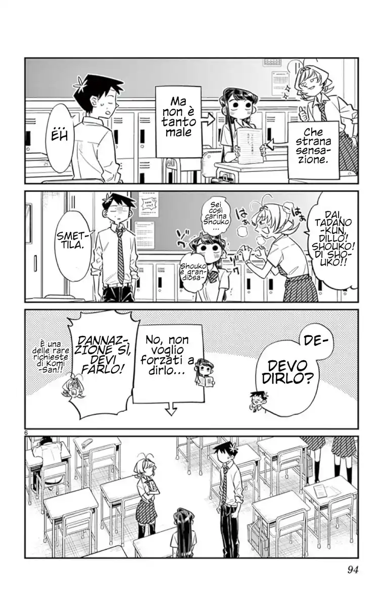 Komi-san wa Komyushou Desu. Capitolo 53 page 6