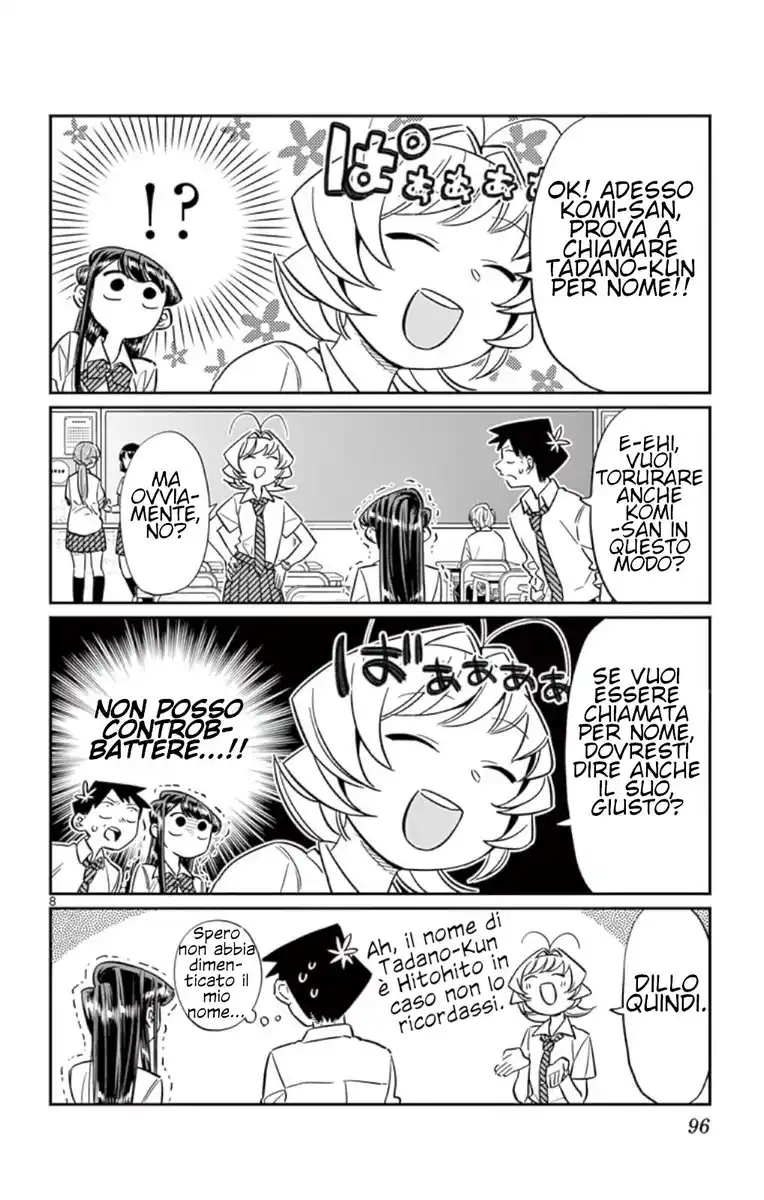 Komi-san wa Komyushou Desu. Capitolo 53 page 8